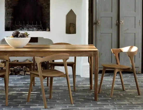 Bok Dining Chair Teak Natural