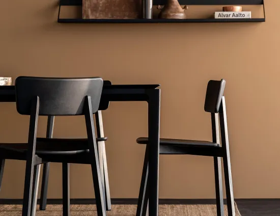 Bok Dining Table Oak Black