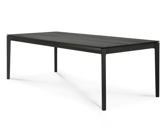 Ethnicraft Bok Dining Table Oak Black 240cm