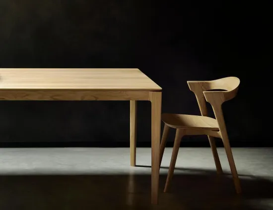 Ethnicraft Bok Dining Table Oak Natural Bok Dining Chair Oak Natural 0005 Layer