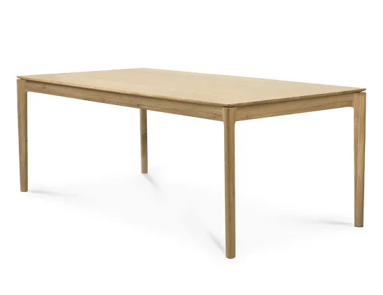 Ethnicraft Bok Extendable Dining Table Oak Natural 180cm 0000 Layer