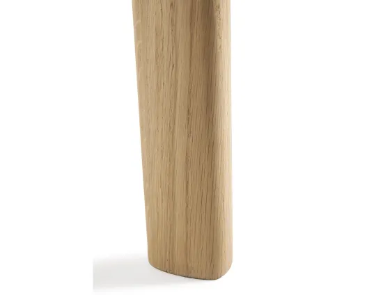 Ethnicraft Bok Extendable Round Dining Table Oak Natural