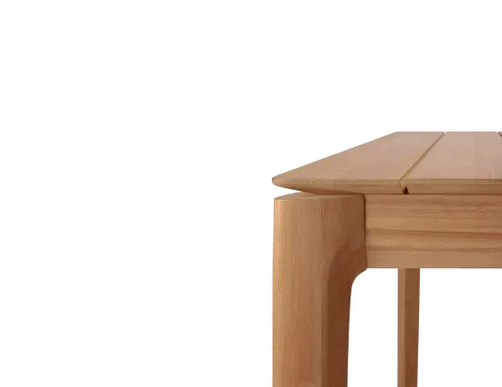 Ethnicraft Bok Outdoor Dining Table Oak Natural