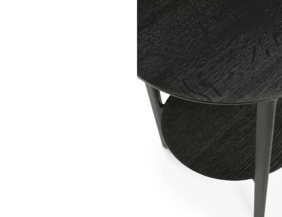 Ethnicraft Bok Side Table Black