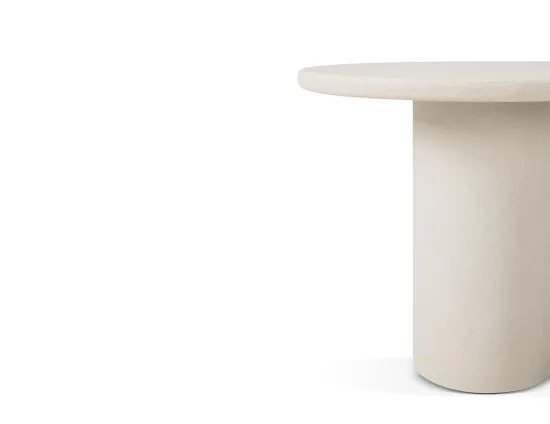 Ethnicraft Elements Round Dining Table Feature