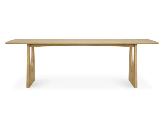 Ethnicraft Geometric Dining Table Oak Natural