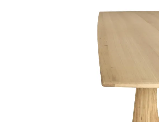 Ethnicraft Geometric Dining Table Oak Natural