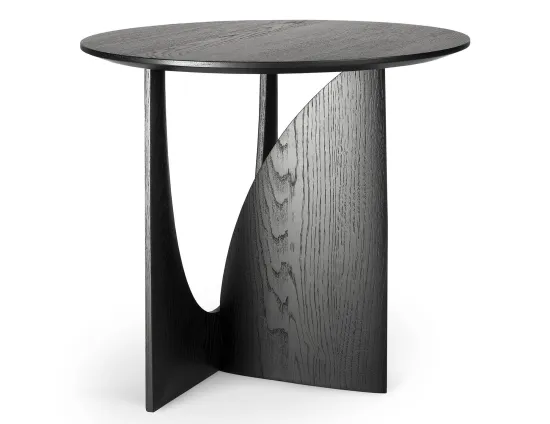 Ethnicraft Geometric Side Table Oak Black