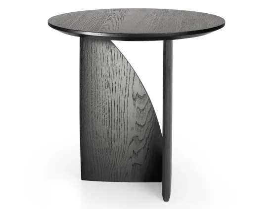 Ethnicraft Geometric Side Table Oak Black