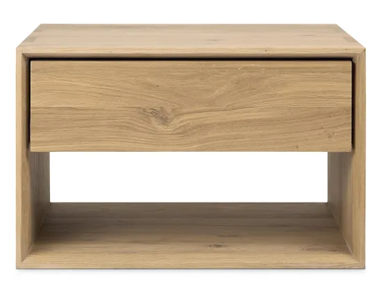 Ethnicraft Nordic Bedside Table Oak Natural 37cm