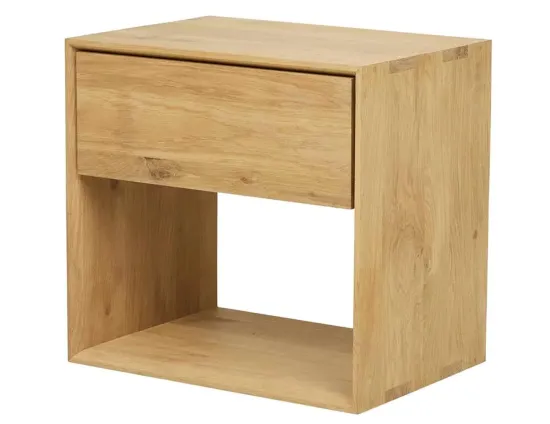 Ethnicraft Nordic Bedside Table Oak Natural 55cm