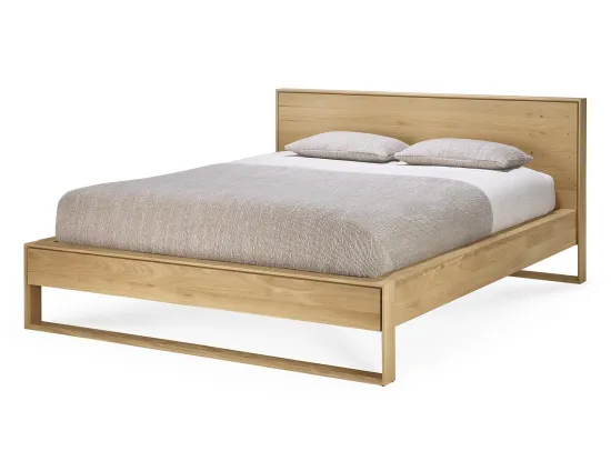 Ethnicraft Nordic Bed Oak Natural Queen