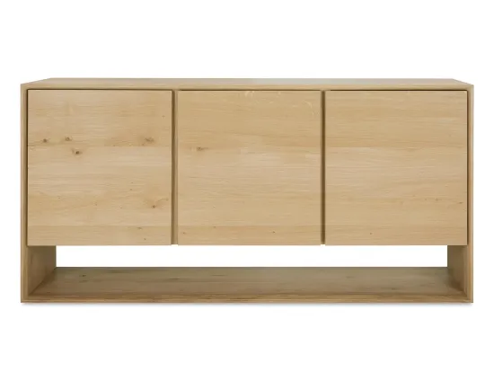 Ethnicraft Nordic Sideboard Oak Natural 3 Door
