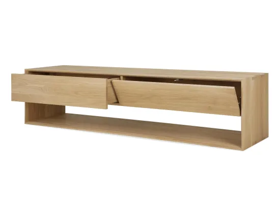 Ethnicraft Nordic Tv Cupboard Oak Natural 180cm