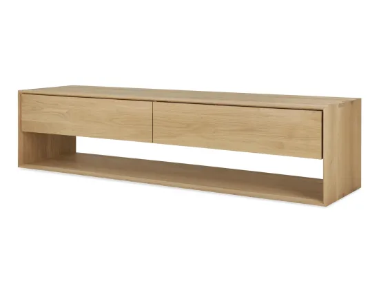 Ethnicraft Nordic Tv Cupboard Oak Natural 180cm