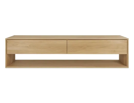 Ethnicraft Nordic Tv Cupboard Oak Natural 180cm