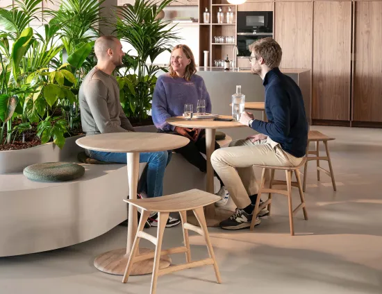 Ethnicraft Osso Counter Stool Oak Natural