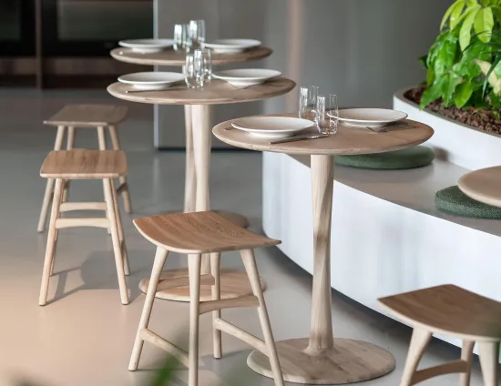 Ethnicraft Osso Counter Stool Oak Natural