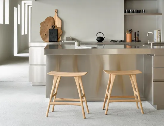 Ethnicraft Osso Counter Stool Oak Natural