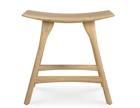 Ethnicraft Osso Low Stool Oak Natural