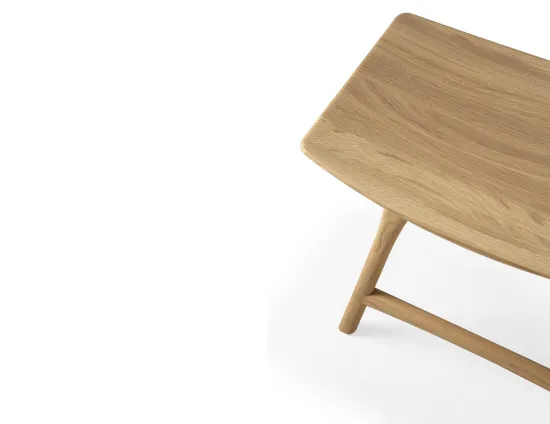 Ethnicraft Osso Low Stool Oak Natural
