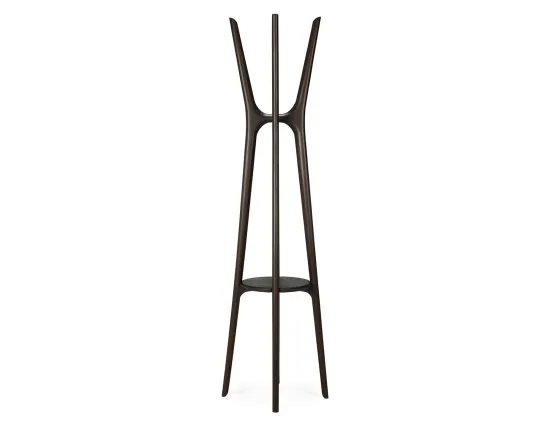 Ethnicraft Coat Stand Mahogany Dark Brown