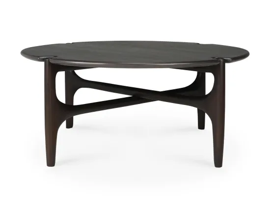 Ethniicraft Pi Coffee Table Mahogany 80cm