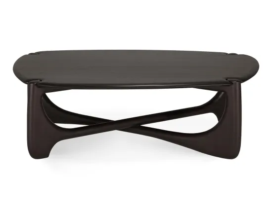 Ethnicraft Pi Coffee Table Mahogany Dark Brown 134cm