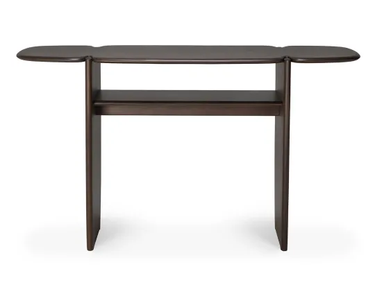 Ethnicraft Pi Console Mahogany Dark Brown 130cm