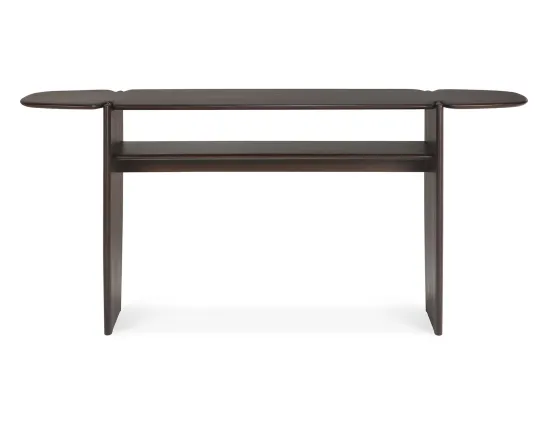 Ethnicraft Pi Console Mahogany Dark Brown 160cm