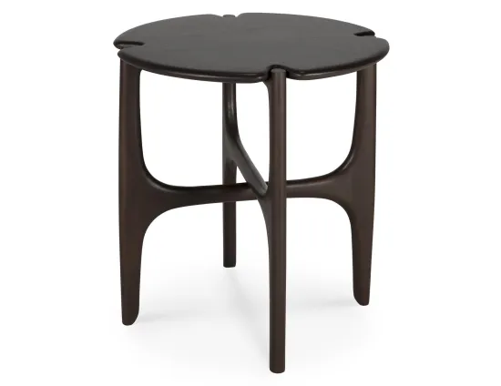 Ethnicraft Pi Side Table Mahogany Dark Brown