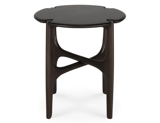Ethnicraft Pi Side Table Mahogany Dark Brown