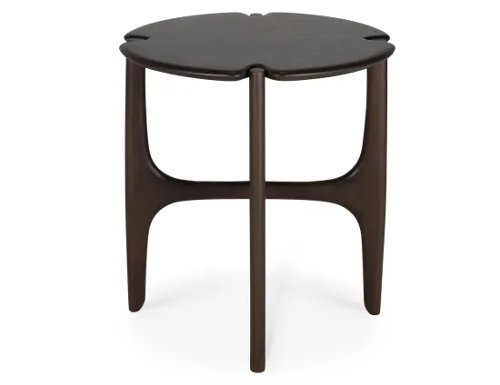 Ethnicraft Pi Side Table Mahogany Dark Brown