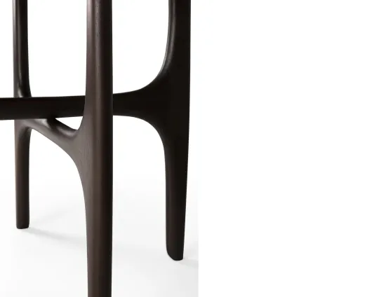Ethnicraft Pi Side Table Mahogany Dark Brown