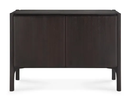 Ethnicraft Pi Sideboard Teak Dark Brown 2 Doors