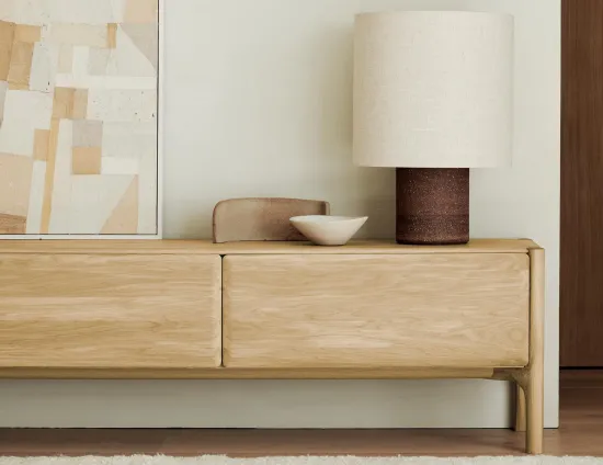 Ethnicraft Tv Unit Oak Natural 164cm