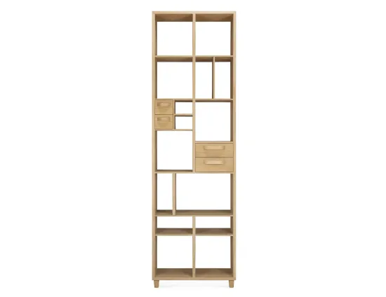 Ethnicraft Pirouette Bookcase Oak Natural