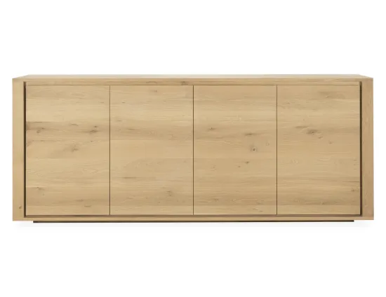 Ethnicraft Shadow Sideboard Oak Natural 203cm