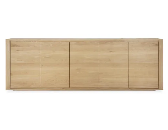 Ethnicraft Shadow Sideboard Oak Natural 250cm