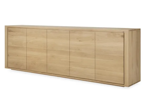 Ethnicraft Shadow Sideboard Oak Natural 250cm