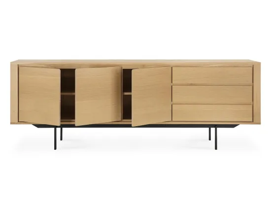 Ethnicraft Shadow Sideboard With Drawers 224cm