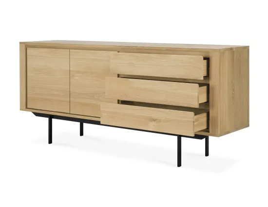 Ethnicraft Shadow Sideboard With Drawers 180cm