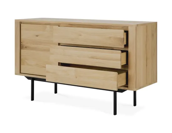 Ethnicraft Shadow Sideboard With Drawers 134cm