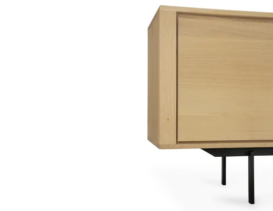 Ethnicraft Shadow Sideboard With Drawers Feature