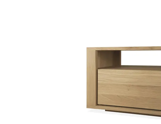Ethnicraft Shadow Tv Unit Oak Natural Feature