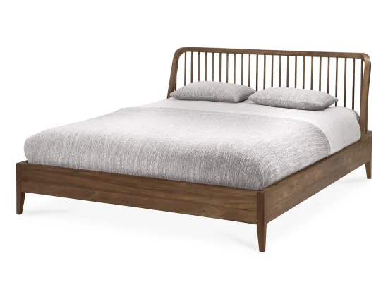 Ethnicraft Spindle Bed Teak Natural Queen