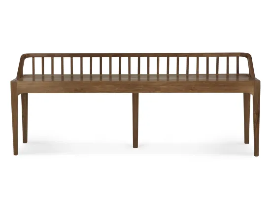 Ethnicraft Spindle Bench Teak Natural