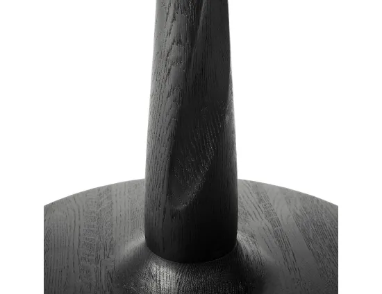 Ethnicraft Torison Dining Table Oak Black Feature