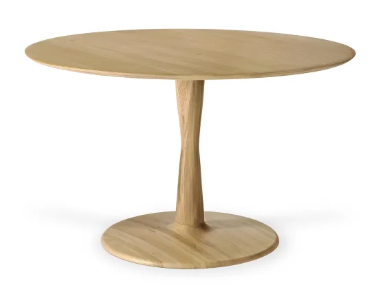 Ethnicraft Torsion Dining Table Oak Natural 127cm
