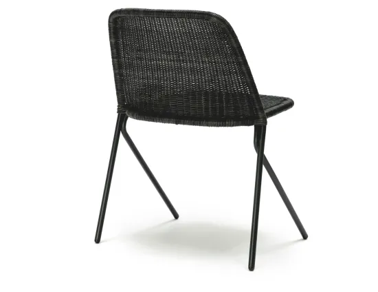 Kaki Dining Chair Charcoal